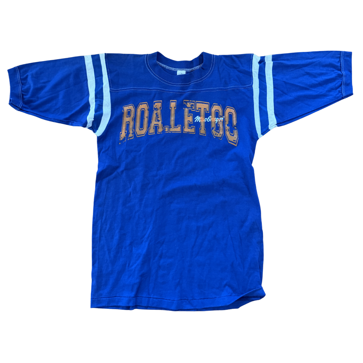 ROA LET.GO 'BLUE QUARTER' Vintage Tee